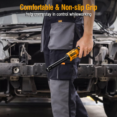 WORKSITE 12V Extended Reach Cordless Ratchet Wrench 3/8" 45Nm Mini Battery Power Adjustable Wrenches Flex Head