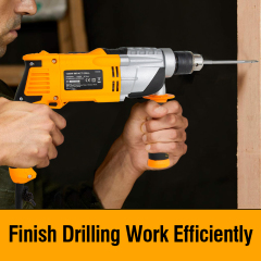 WORKSITE Electric Impact Drill 13mm Professional Heavy Duty 1200W Portable Corded Power Impact Drills Tools