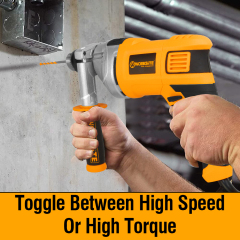 WORKSITE Professional Corded Hammer Drill 1/2" Heavy-Duty 1100W Variable Speed 3000RPM Electric Power Drills