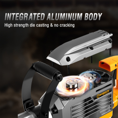 WORKSITE Demolition Hammer 1900W Electric Jack Hammer Power Drill Concrete Breaker Power Demolition Drills