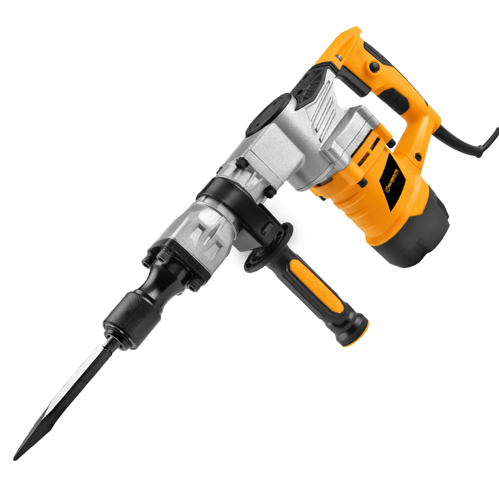 WORKSITE Rotary Hammer Drill 26mm 15J Electric Chipping Hammer 1050W Power Jack Hammer Concrete Breaker