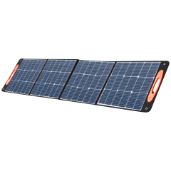 WORKSITE Portable Solar Panel 200W 40V Foldable Solar Charger for Power Station Waterproof for Camping RV Blackout