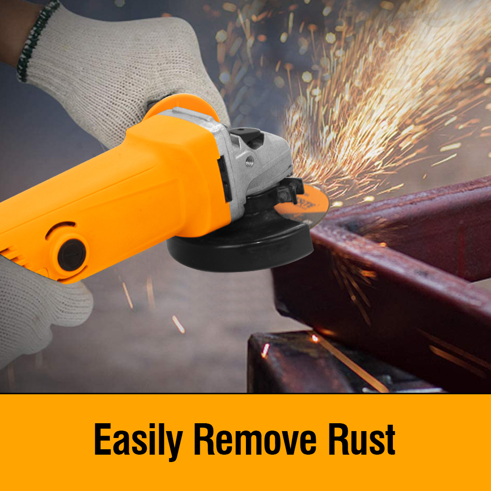 WORKSITE Electric Angle Grinder Machine Handle Tools Cutter Grinders Mini Small Portable Professional Corded Angle Grinder 100mm