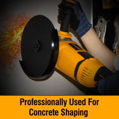 WORKSITE Electric Angle Grinder 230mm Grinding Tools Machine 9In Cutter Corded Hand Professional Heavy Duty Power Angle Grinder