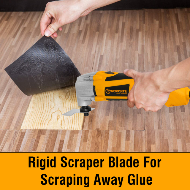 WORKSITE Oscillating Tool 180W Electric 23000 RPM Oscillating Multi Power Tools for Metal Wood Sanding Cutting Cleaning