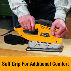 WORKSITE Sheet Sander 11000 OPM Electric 200W Portable Handheld Drywall Wood Finishing Sanding Tool