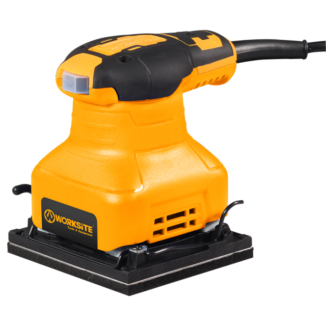 WORKSITE Palm Sander 250W 14500 RPM Speed Electric Handheld Drywall Plam Sanders for Woodworking Sanding