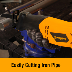WORKSITE Reciprocating Saw 900W Variable Speed 3000RPM Wood Metal Tree Cutting Electrical Power Reciprocating Saws