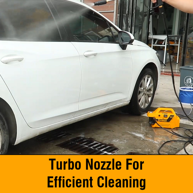 WORKSITE High Pressure Washer Powerful 2000W Portable Car Wash Sprayer 6.5L/MIN Electric Power Pressure Washer Tool