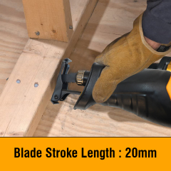 WORKSITE Reciprocating Saw 900W Variable Speed 3000RPM Wood Metal Tree Cutting Electrical Power Reciprocating Saws