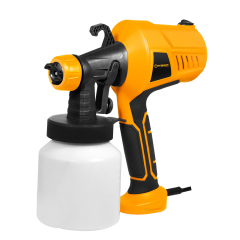 WORKSITE Spray Gun 400W Large Capacity 800ML Portable Lightweight Electric Car Paint Sprayer Gun for Painting