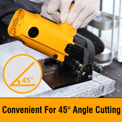 WORKSITE 220V Marble Cutter Saw Machine Price Tiles Stone Cutting Cutter Circular Saw 1400W Hand Electric Marble Cutter