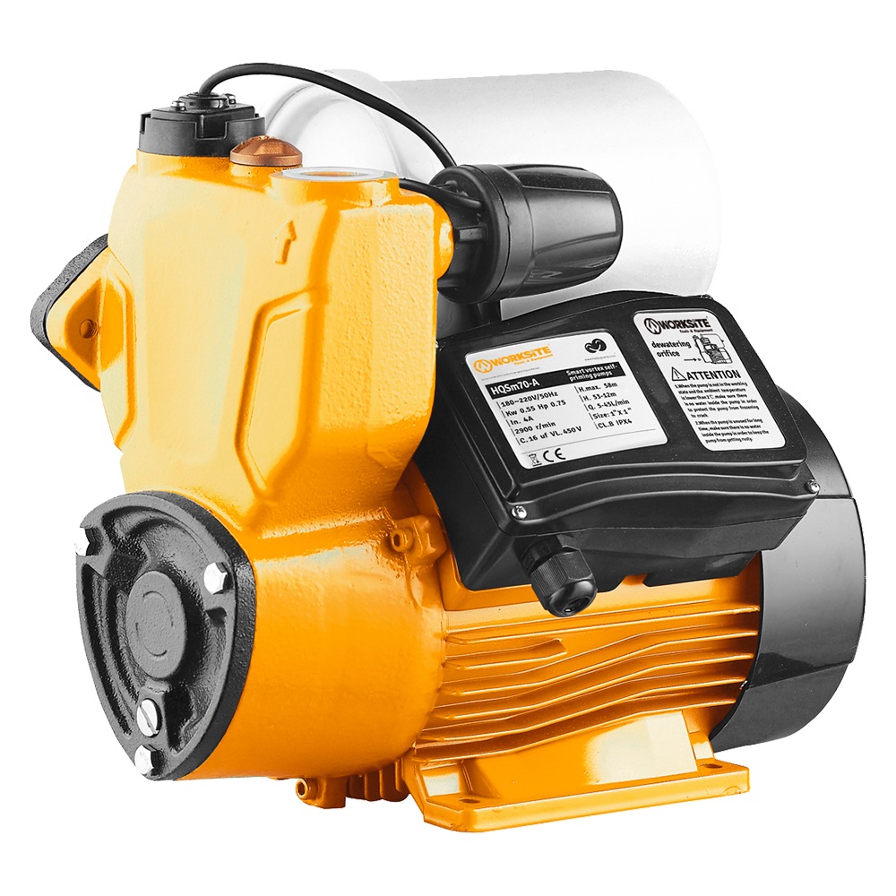 WORKSITE 750W AUTOMATIC SELF-PRIMING PERIPHERAL PUMP