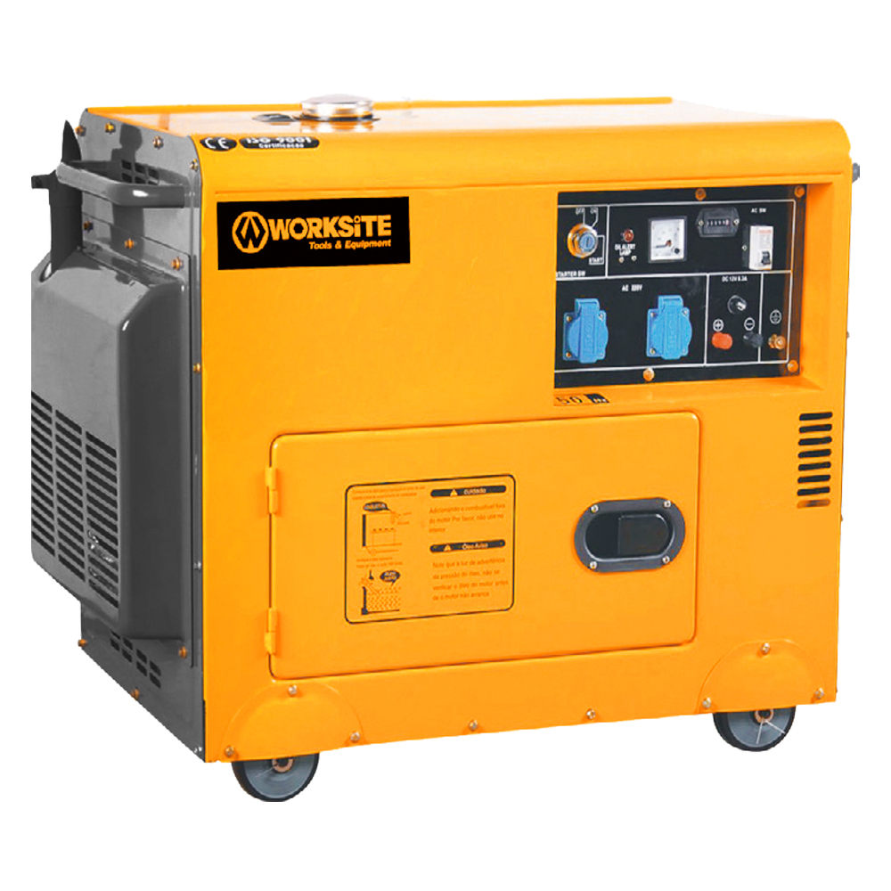 WORKSITE Silent Diesel Generator