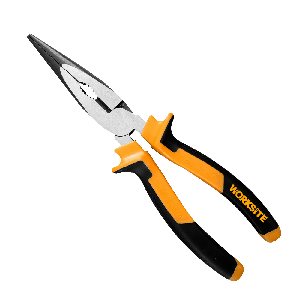 WORKSITE High Quality Pliers Cutting Pliers Hand Tool Long Nose 6" 160mm Long Cutter Pliers