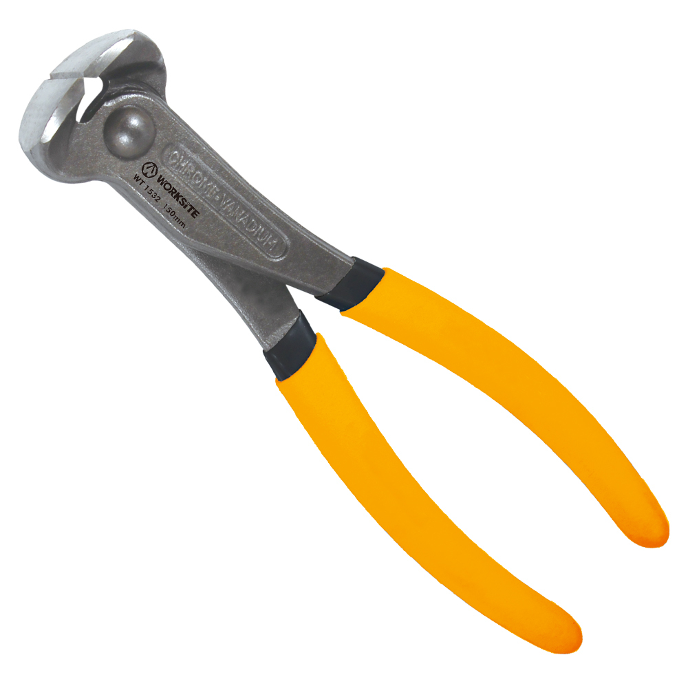 WORKSITE Plier Tools End Cutting Nipper Plier Cutting Pliers 6"/150mm End Cutting Pliers