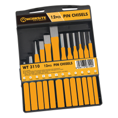 WORKSITE 12PCS PIN CHISEL SET