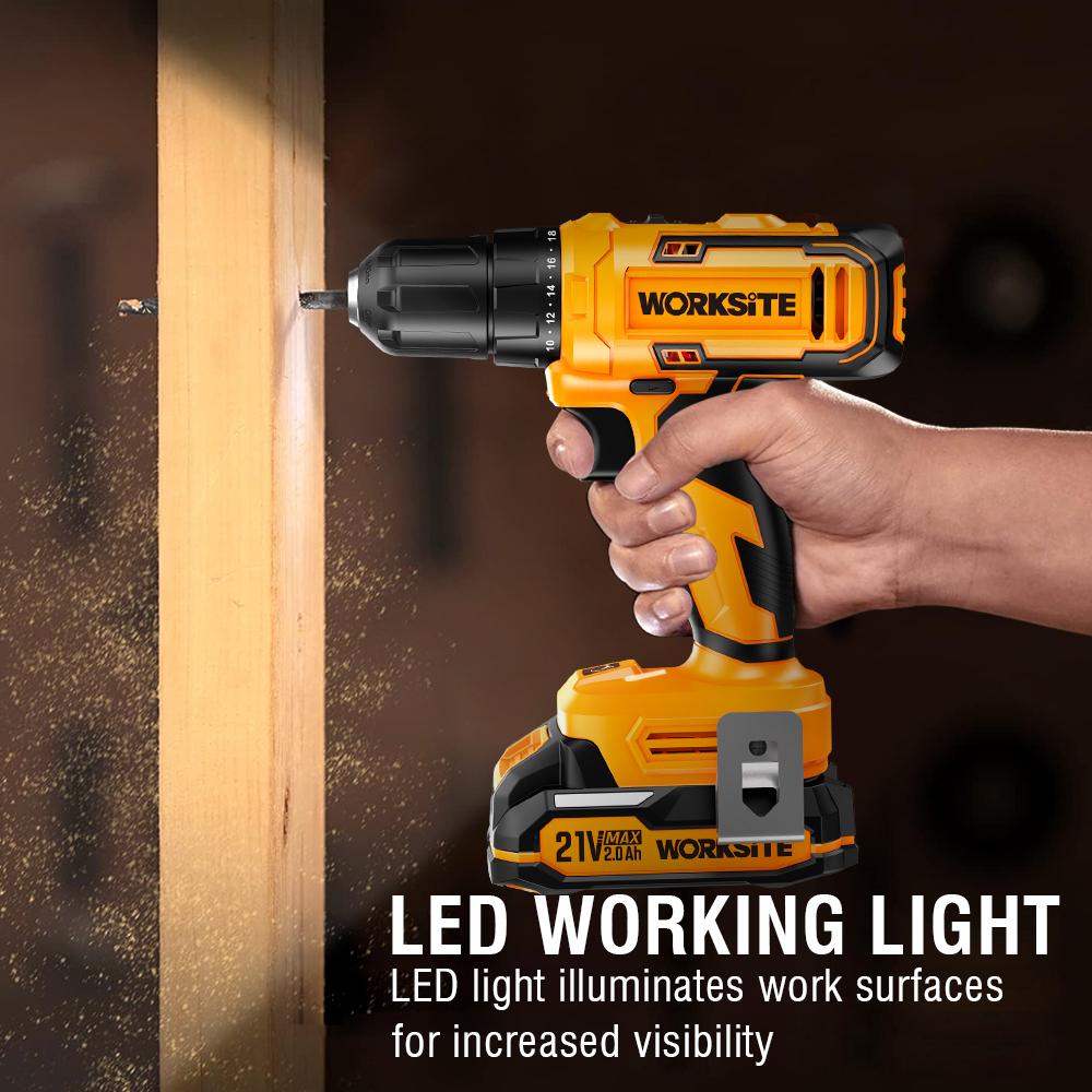 21V CORDLESS DRILL 10MM 30Nm