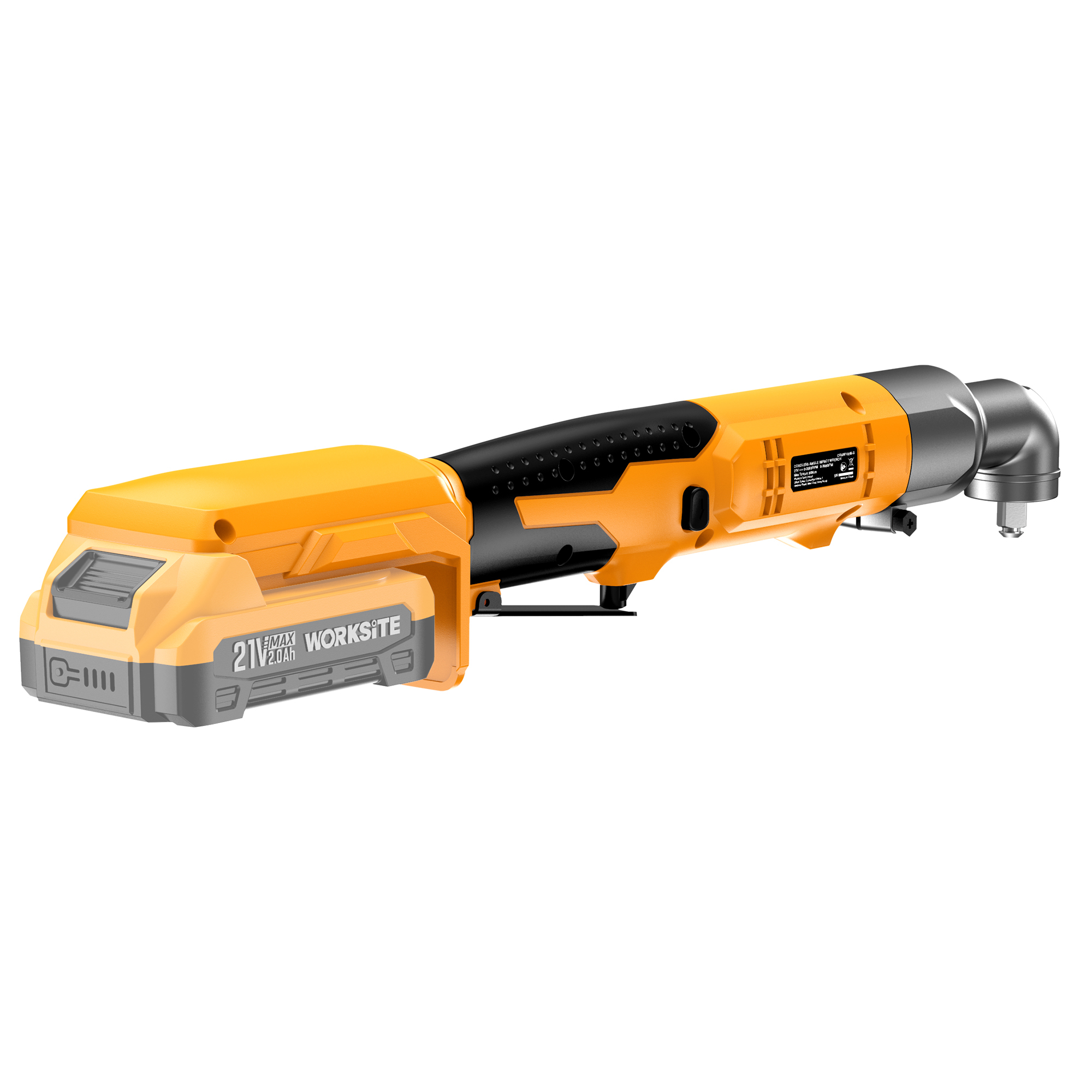 21V Cordless Angle Impact Wrench (80Nm) -G