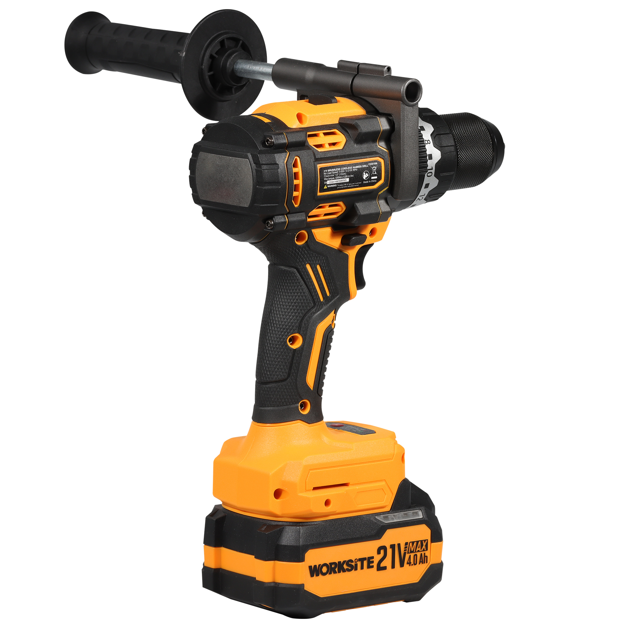21V Brushless 13mm Hammer Drill (150Nm)