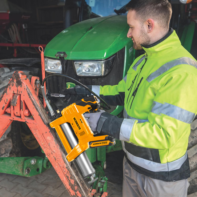 21V Cordless Brushless Grease Gun