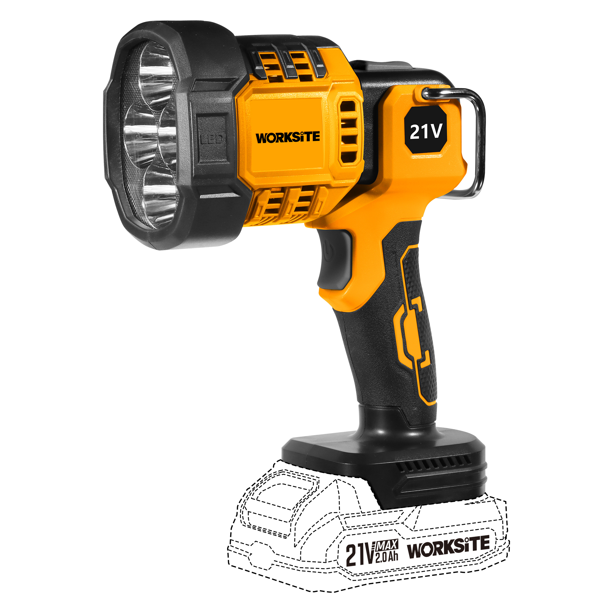 21V CORDLESS LED WORK LIGHT-G