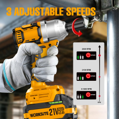 21V Brushless 13mm Impact Wrench (500Nm)-2.0