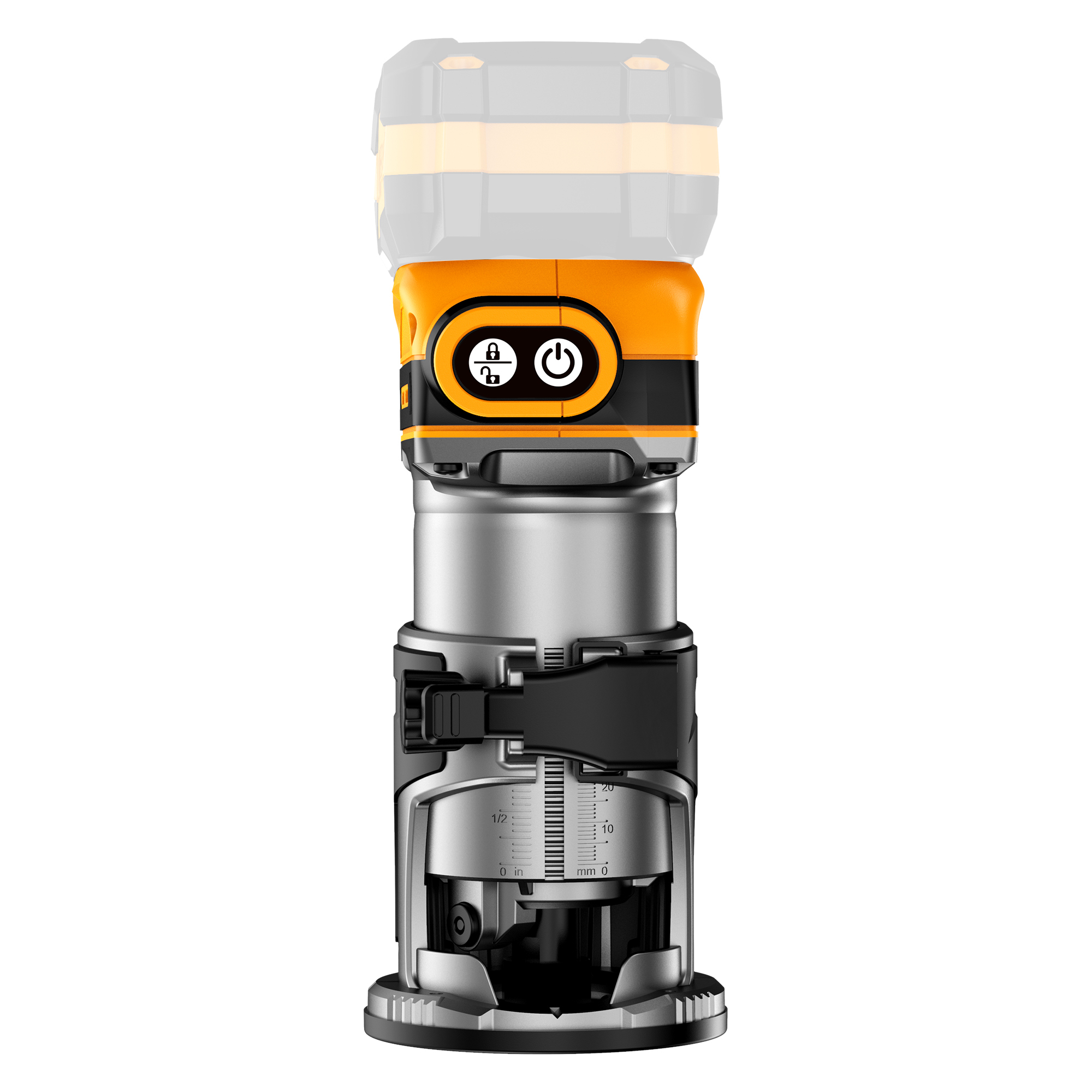 21V Cordless Brushless Compact Router