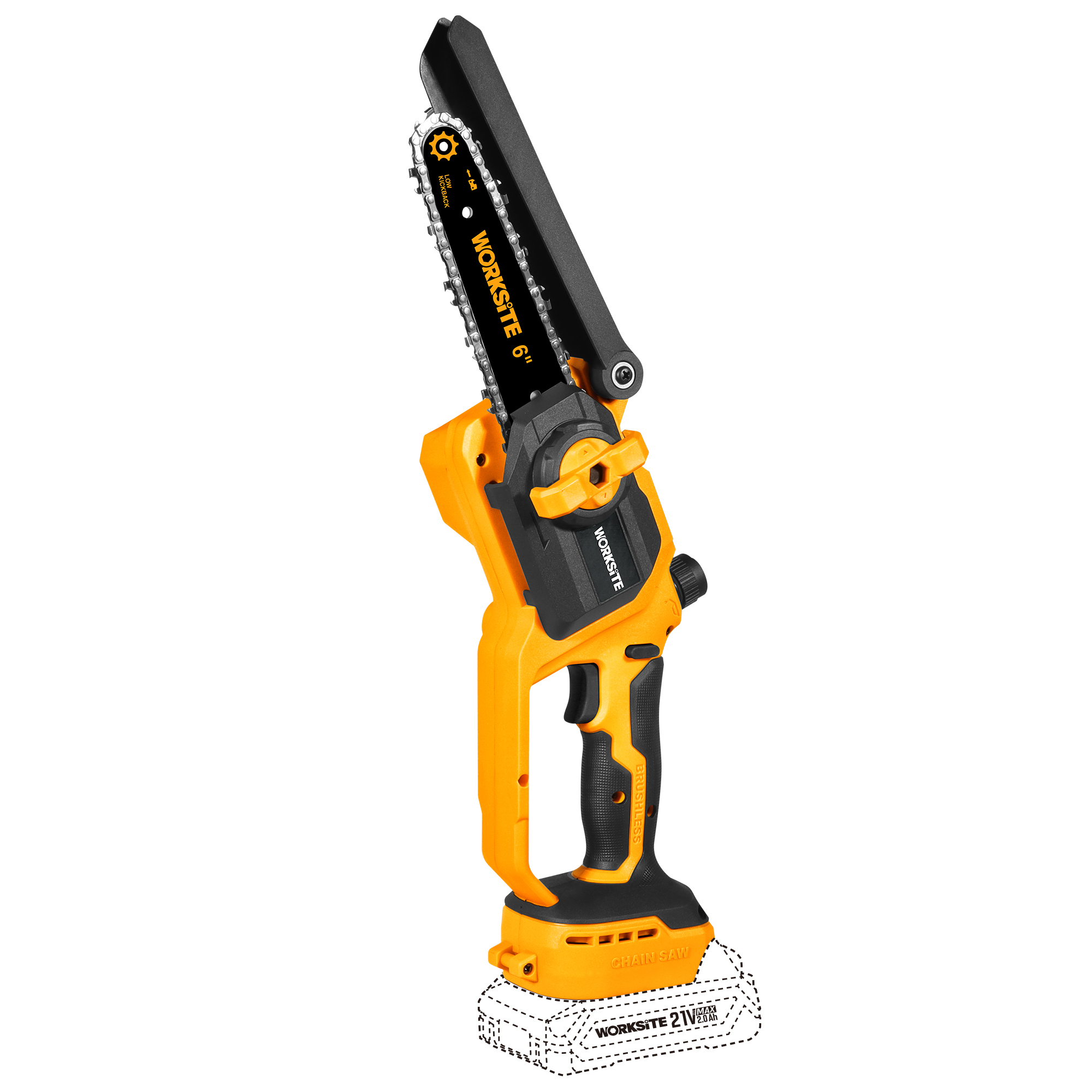21V 6 in.Brushless Chain Saw