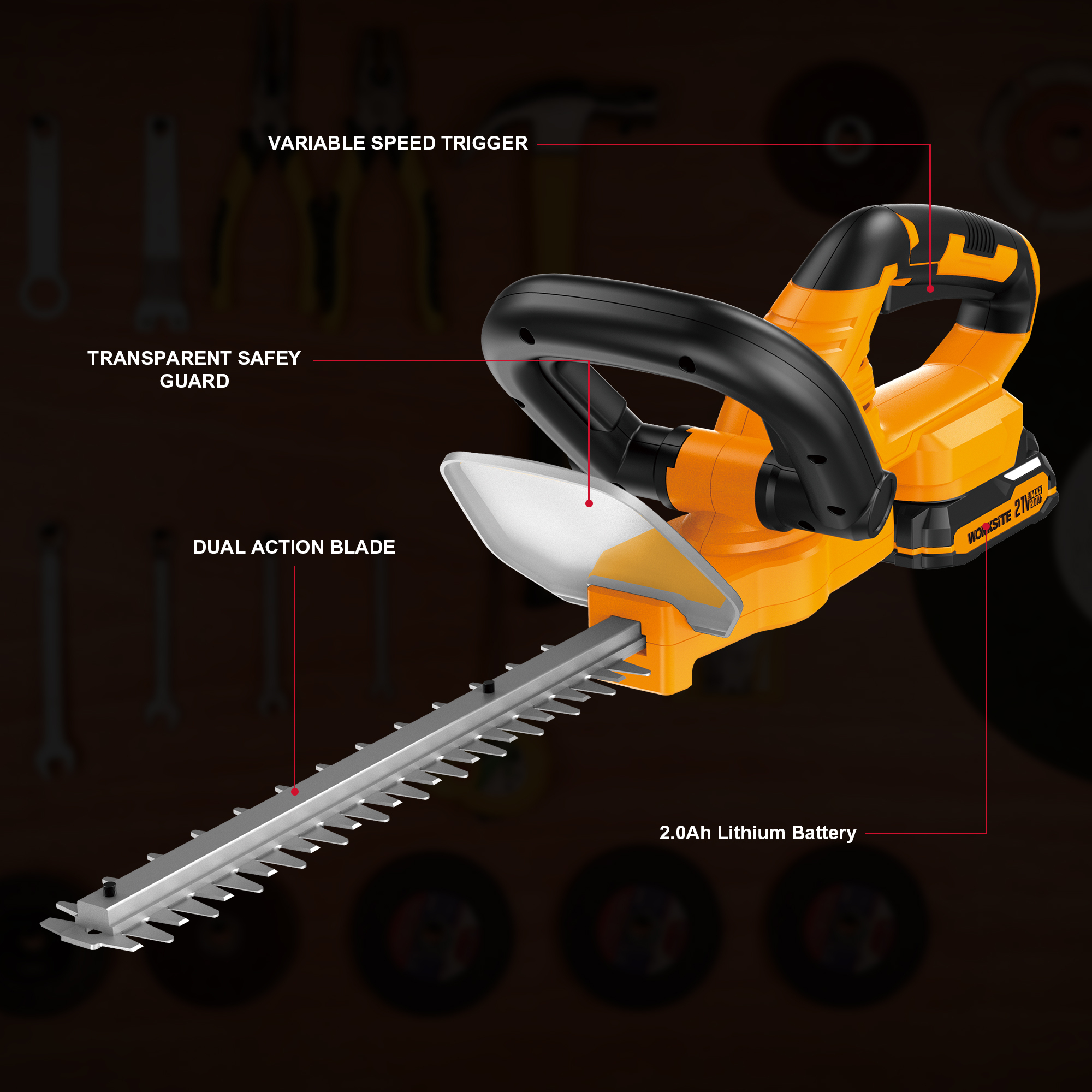 21V  Grass Trimmer
