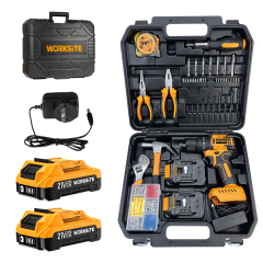 21V BRUSHLESS CORDLESS HAMMER DRILL KIT