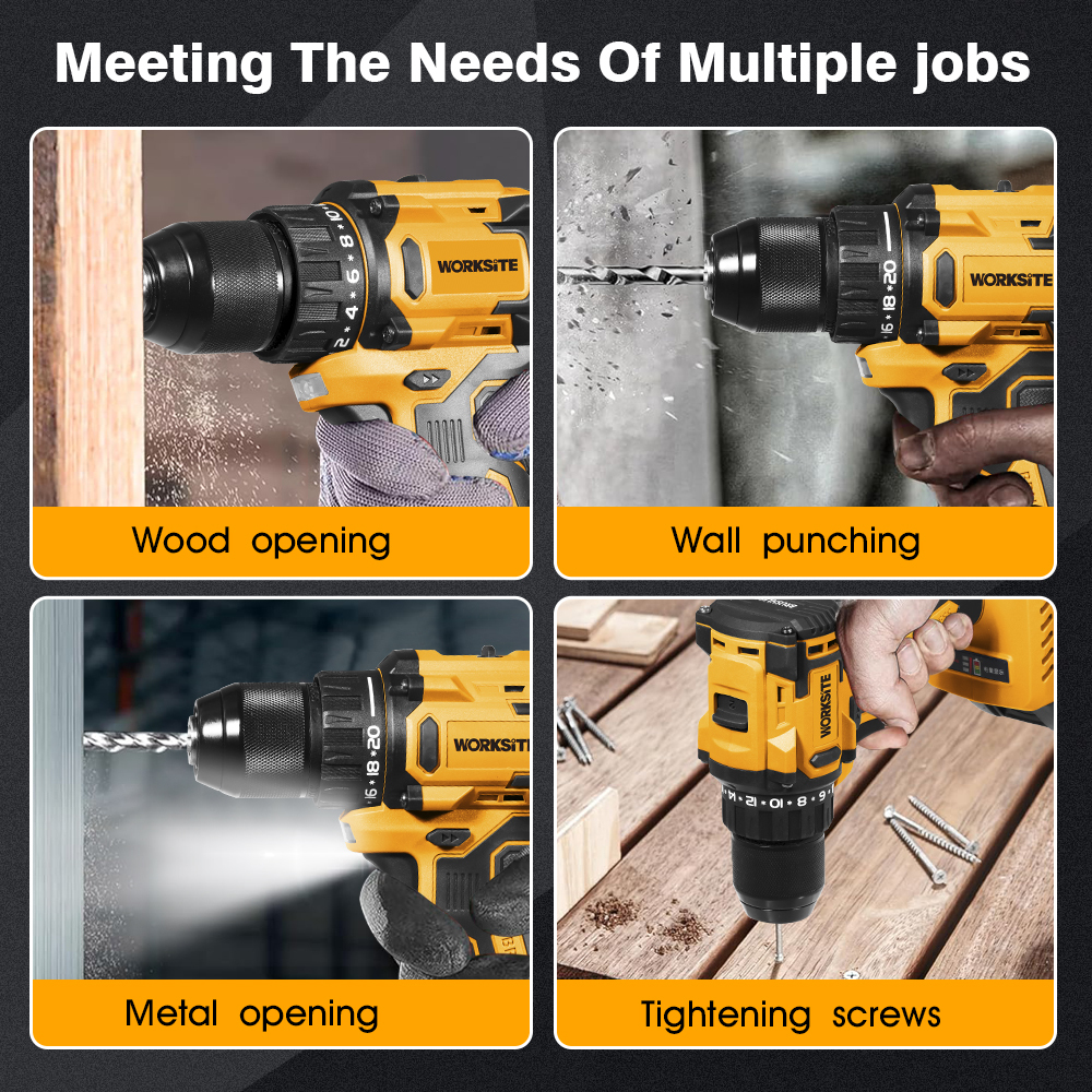 21V BRUSHLESS CORDLESS HAMMER DRILL KIT