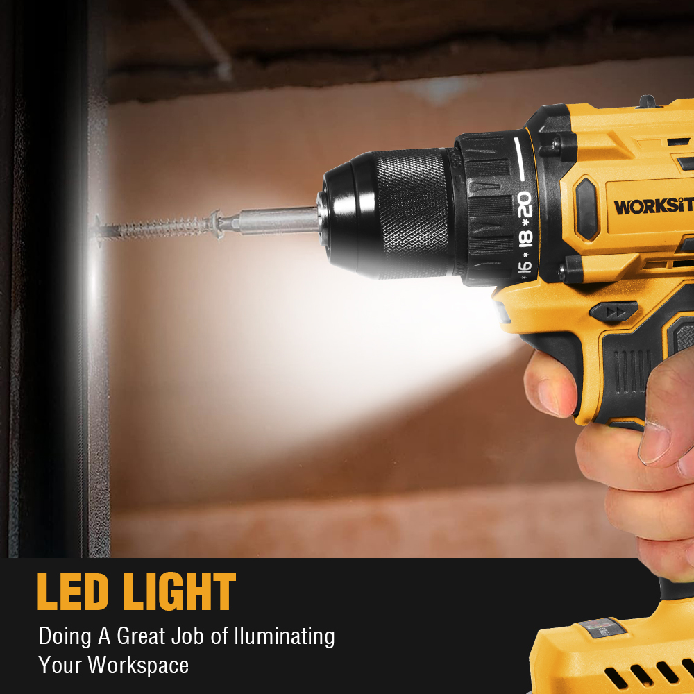 21V BRUSHLESS CORDLESS HAMMER DRILL KIT