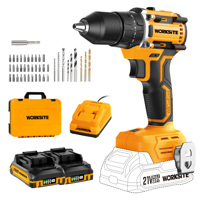 21V Brushless 10mm Hammer Drill (50Nm)