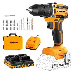 21V Brushless 13mm Hammer Drill (55N.m)