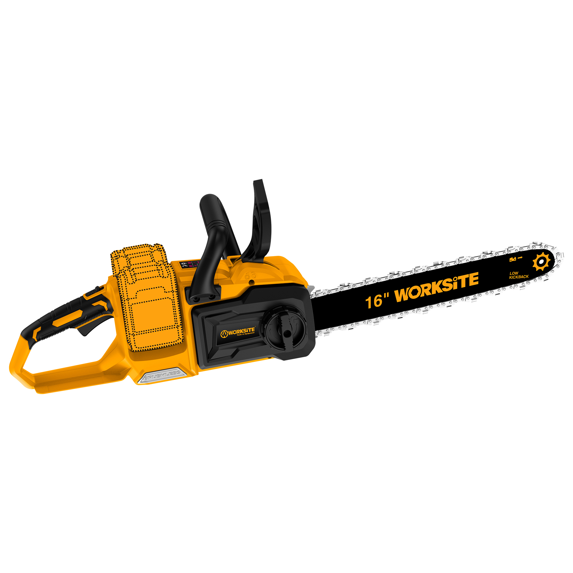 2x21V Cordless Brushless Chain Saw -G