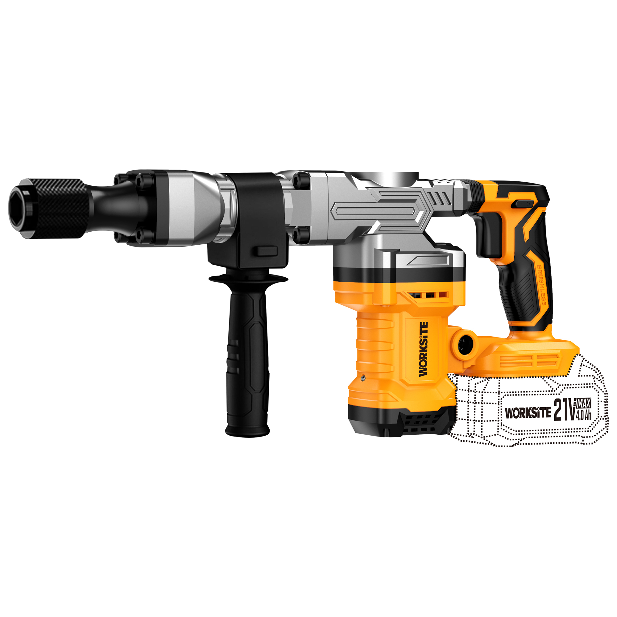 21V Brushless Demolition Hammer