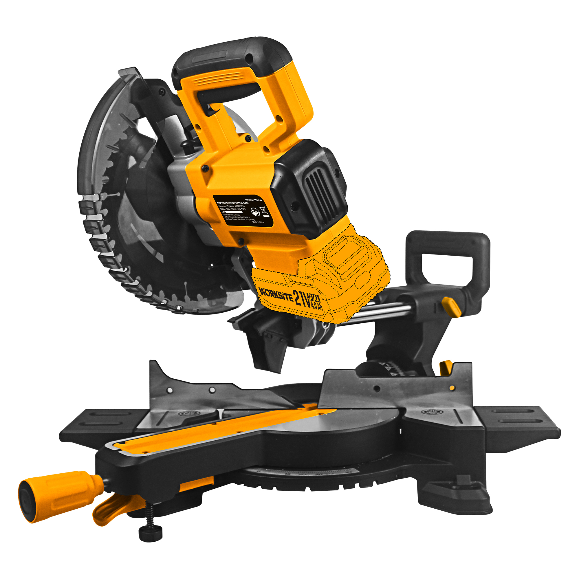 20V Brushless Miter Saw