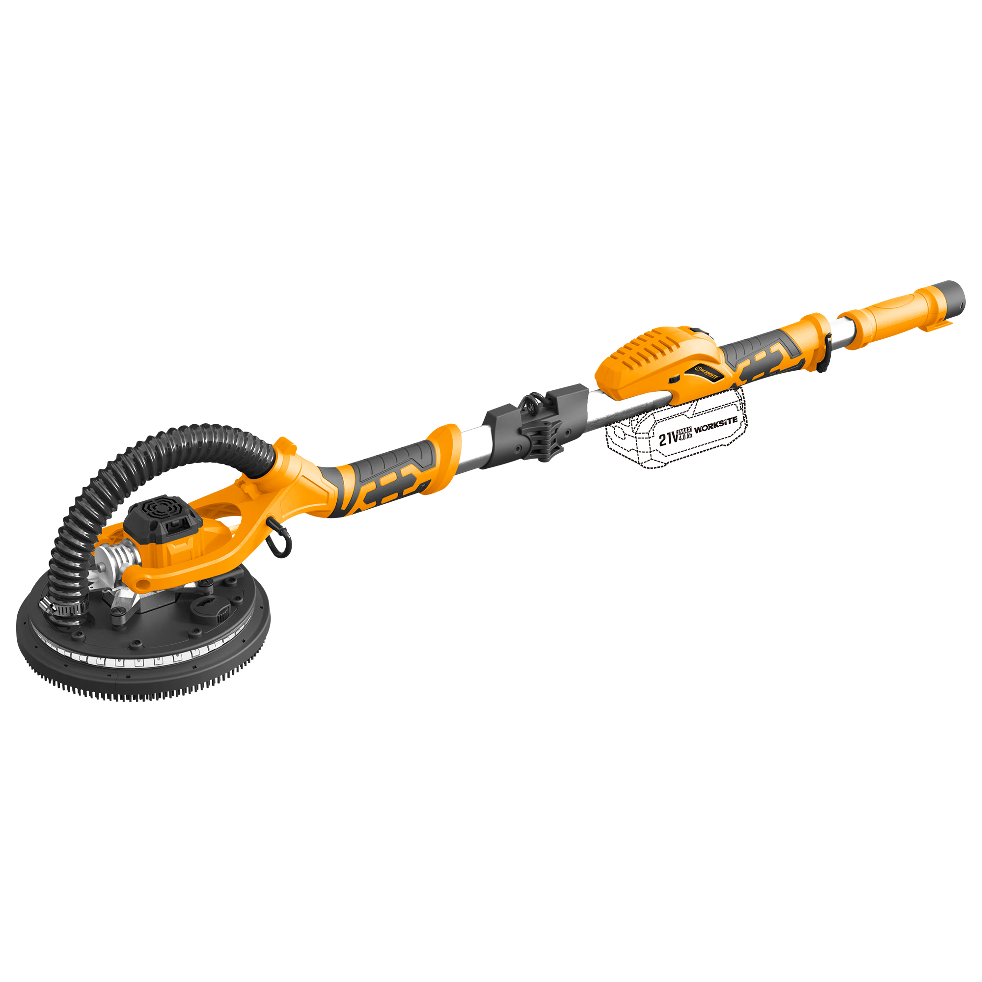 21V  Brushless Cordless Dry Wall Sander