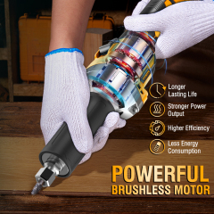 21V 1/4" Cordless Brushless Die Grinder