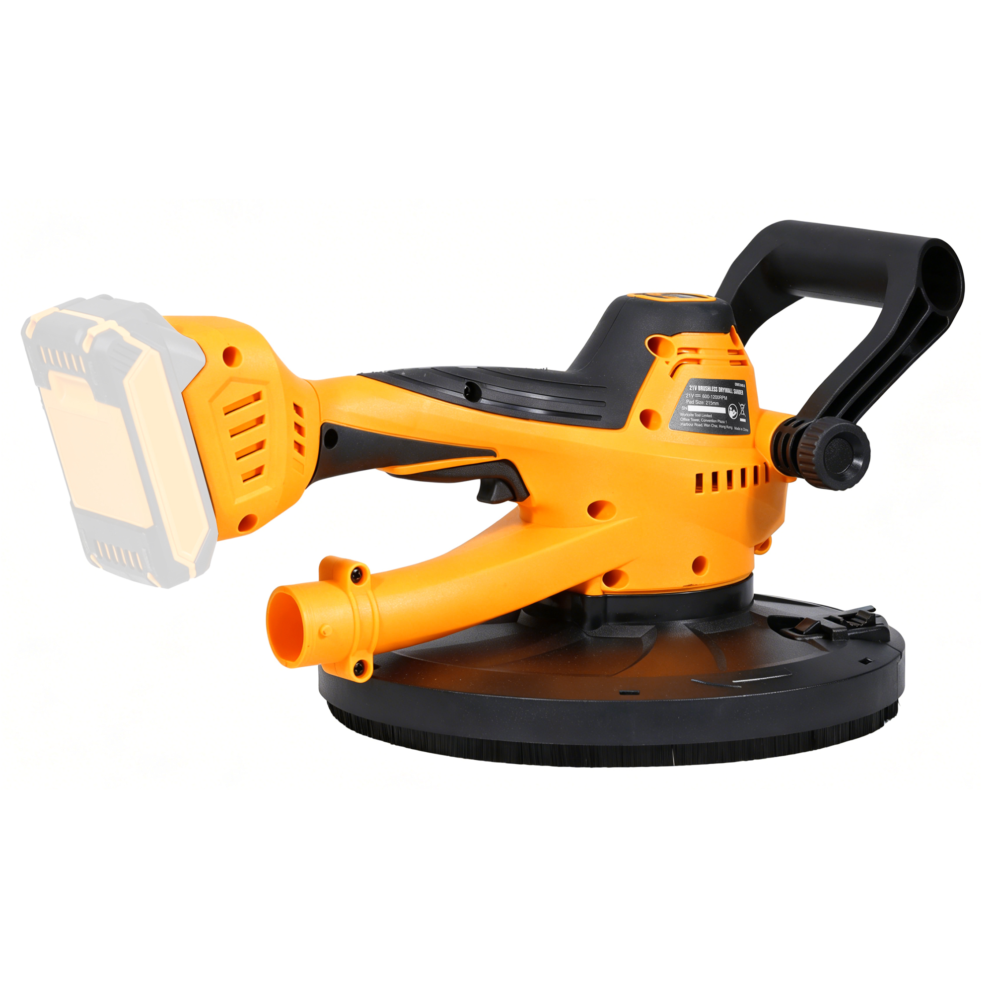 21V Brushless Cordless Drywall Sander