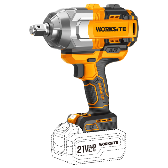 21V Brushless 19mm Impact Wrench (2000Nm) - G