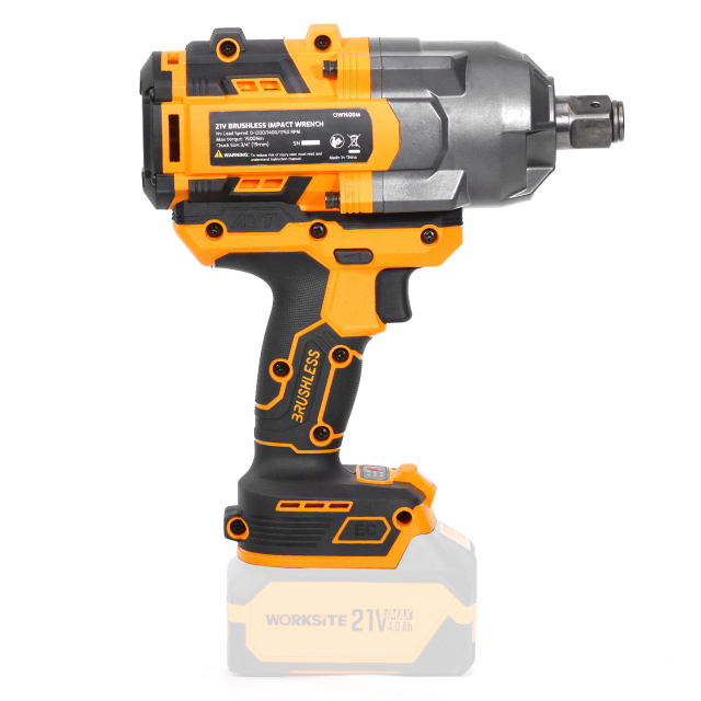 21V Brushless 19mm Impact Wrench (1600Nm) -G