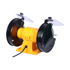 WORKSITE Bench Grinder Polisher Machine 150W Double Head Wire Wheel Single Speed Electric Bench Grinder
