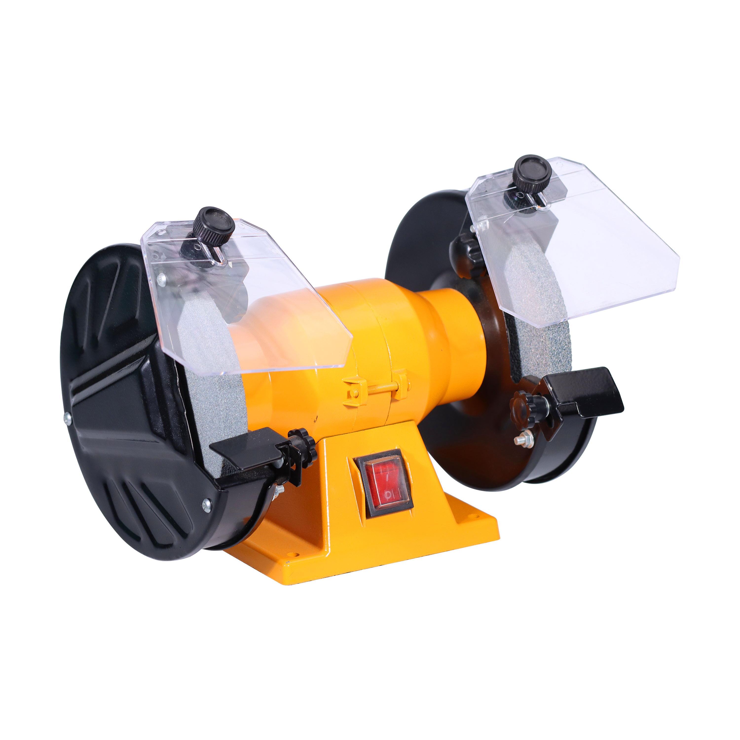 WORKSITE Bench Grinder Polisher Machine 150W Double Head Wire Wheel Single Speed Electric Bench Grinder