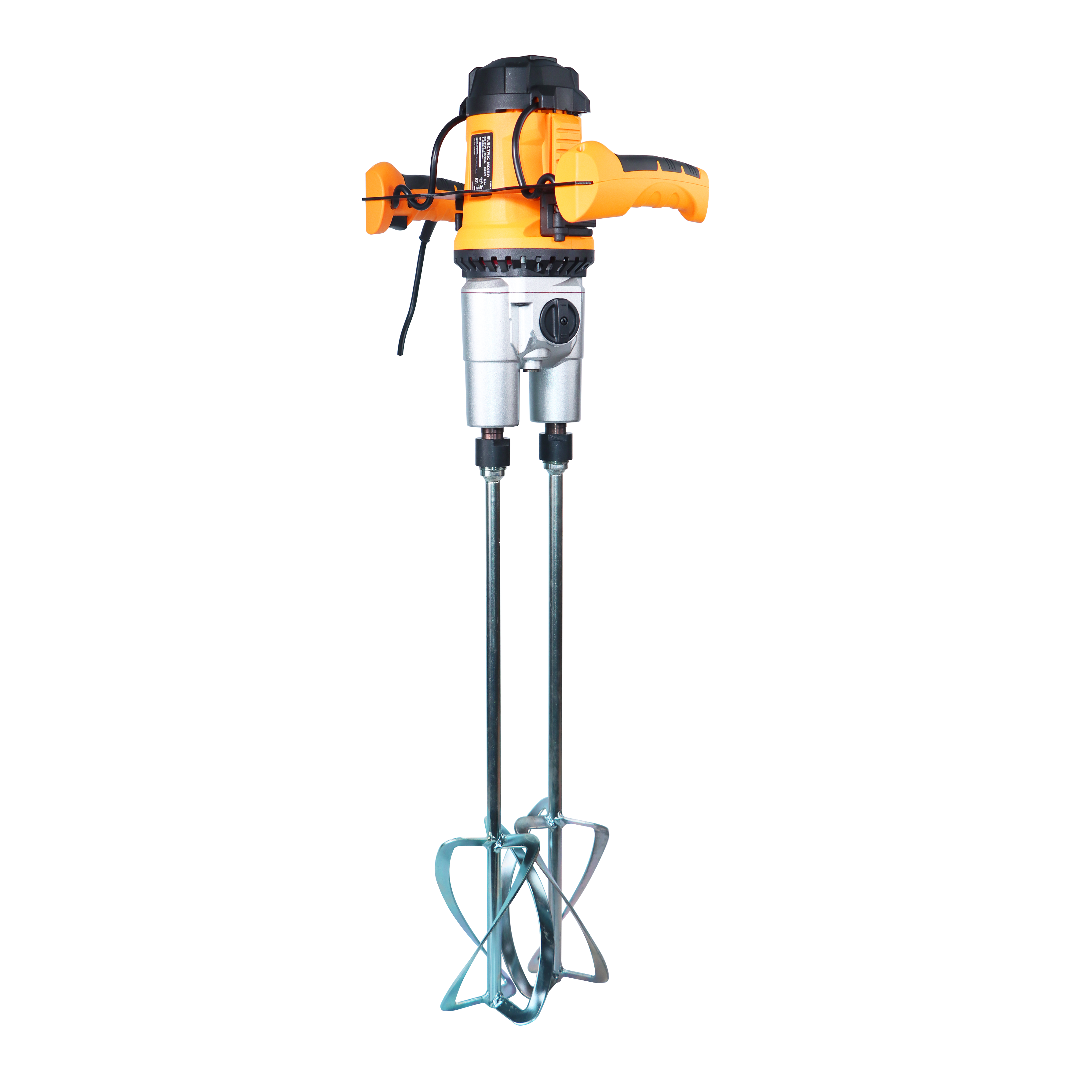 WORKSITE Electric Concrete Cement Mixer Thinnest Mortar Grout Plaster Cement Drill Stirring Tool 1800W Adjustable Handheld Mixer