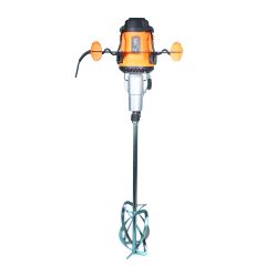 WORKSITE Electric Concrete Cement Mixer Thinnest Mortar Grout Plaster Cement Drill Stirring Tool 1800W Adjustable Handheld Mixer