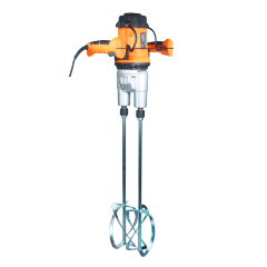 WORKSITE Electric Concrete Cement Mixer Thinnest Mortar Grout Plaster Cement Drill Stirring Tool 1800W Adjustable Handheld Mixer