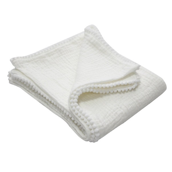 Personalized Embroidery Name Muslin Blanket, Design Your Own Baby Blanket, Custom Gift