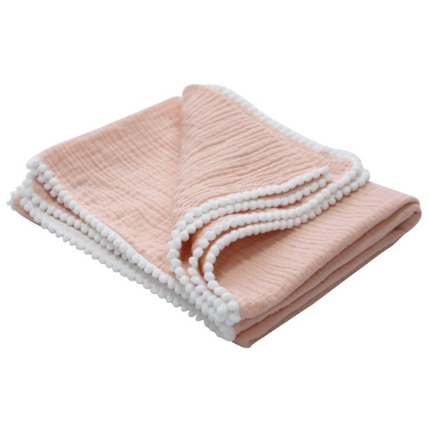 Personalized Embroidery Name Muslin Blanket, Design Your Own Baby Blanket, Custom Gift